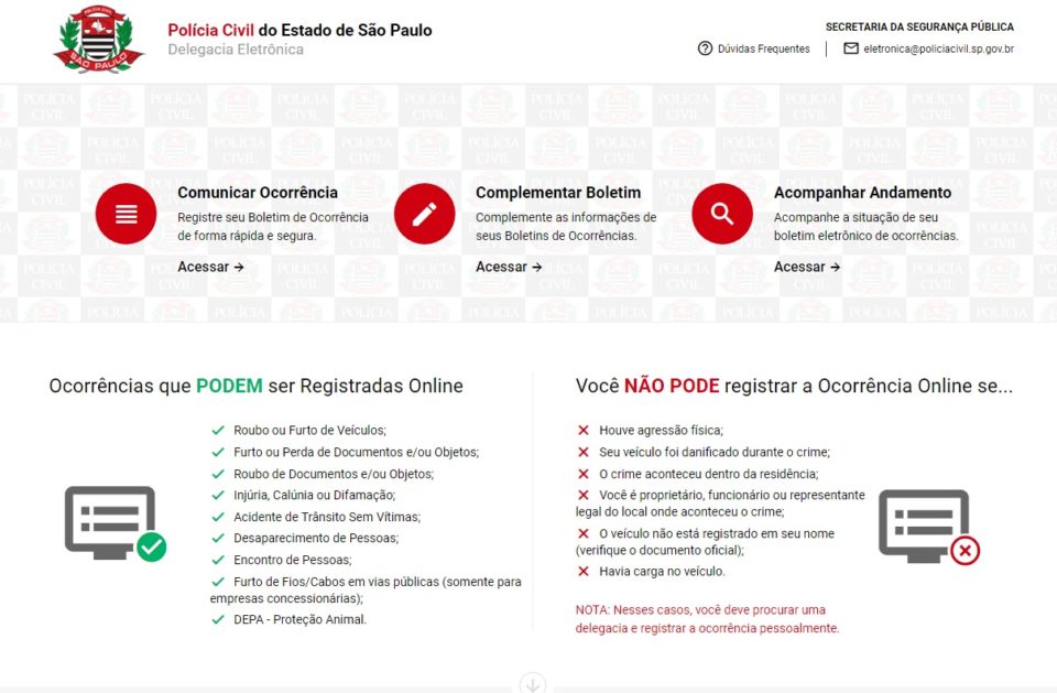 Boletim online garante segurança durante pandemia