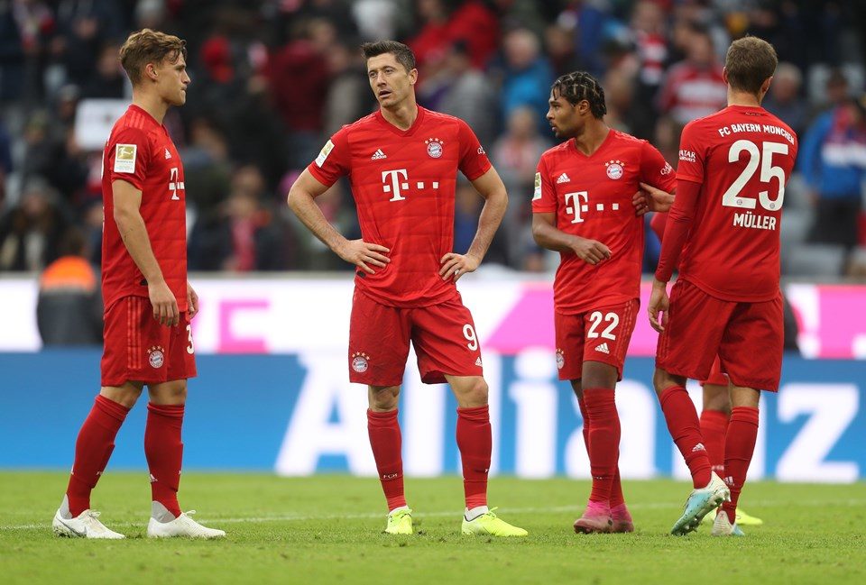 Bayern de Munique perde para o Eintracht Frankfurt