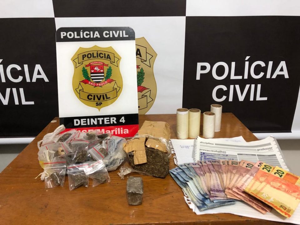 Homem é preso pela Dise com maconha na Vila Barros