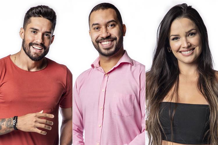 Arcrebiano, Gilberto e Juliette estão no paredão do BBB 21