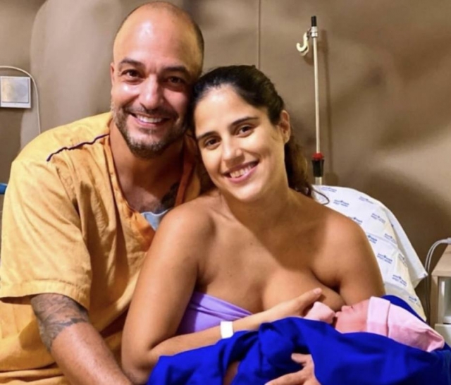 Camilla Camargo dá à luz Júlia, 2ª filha com Leonardo Lessa