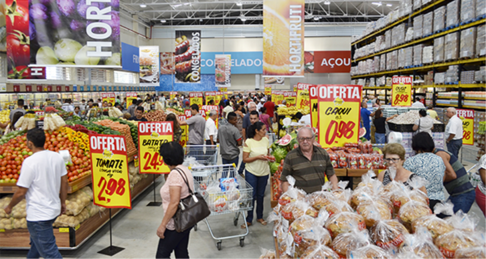 Apas prevê alta de 1,45% nas vendas dos supermercados