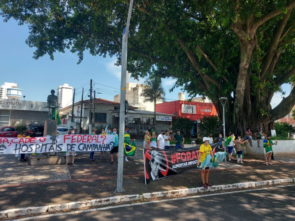 Marília tem mais um ato contra  Doria e Plano SP