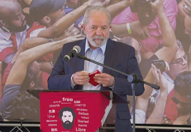 Lula diz que foi vítima da maior mentira jurídica contada