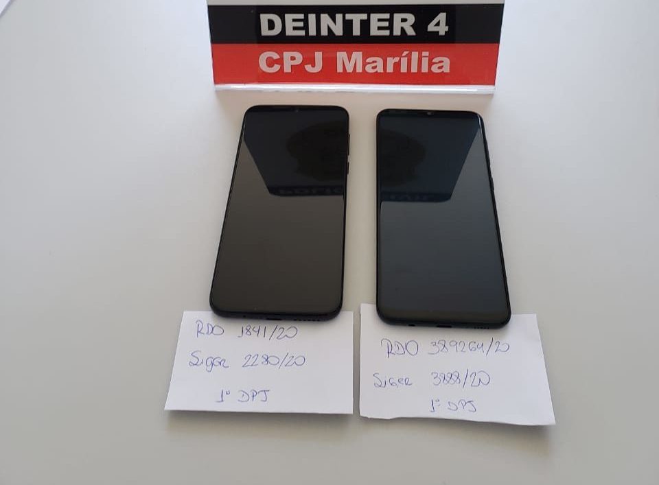 Criminosos tomam 125 celulares no trimestre
