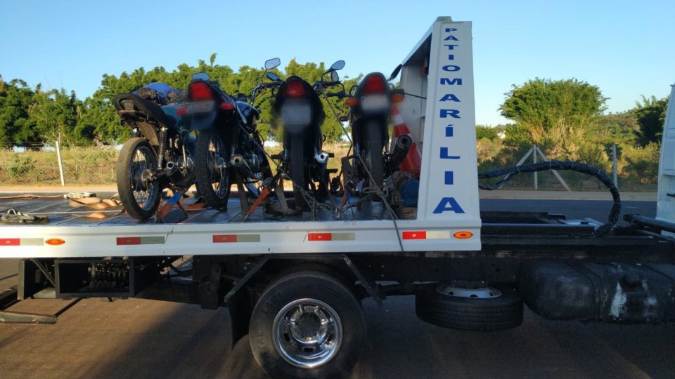 Polícia Militar acaba com evento de motociclistas