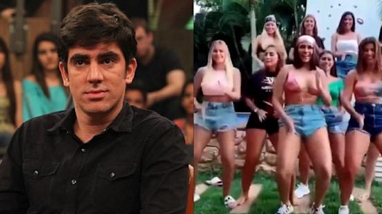 Marcelo Adnet critica ex-BBBs se aglomerando em vídeo