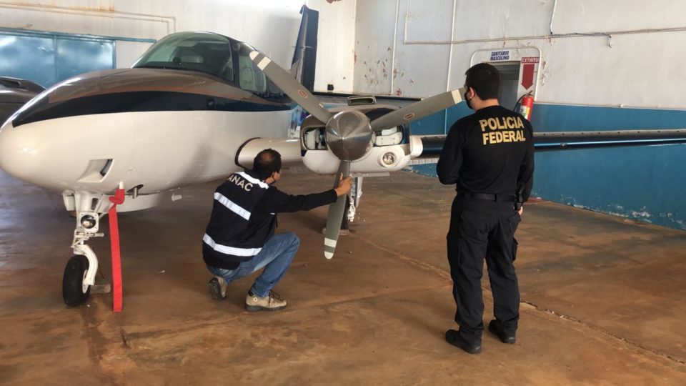 Operação da Anac e da PF interdita duas aeronaves em Vera Cruz