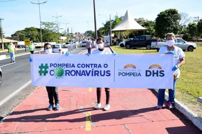 Pompeia tem mais três mortes por Covid-19 e total chega a 37