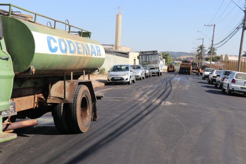 Prefeitura realiza recape da rua Romildo Marconato na zona Sul