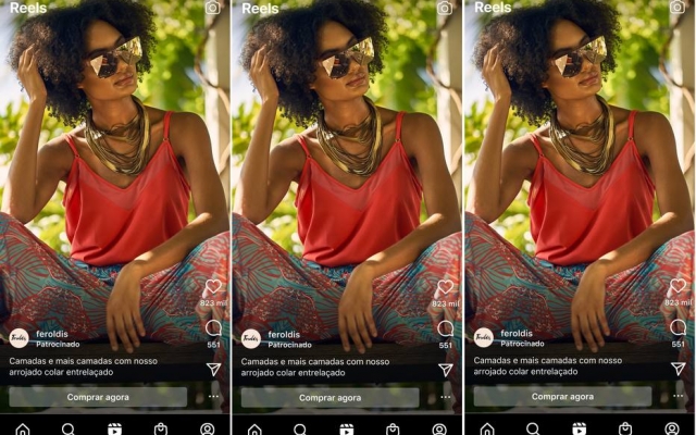 Instagram Reels começa a exibir vídeos com propagandas
