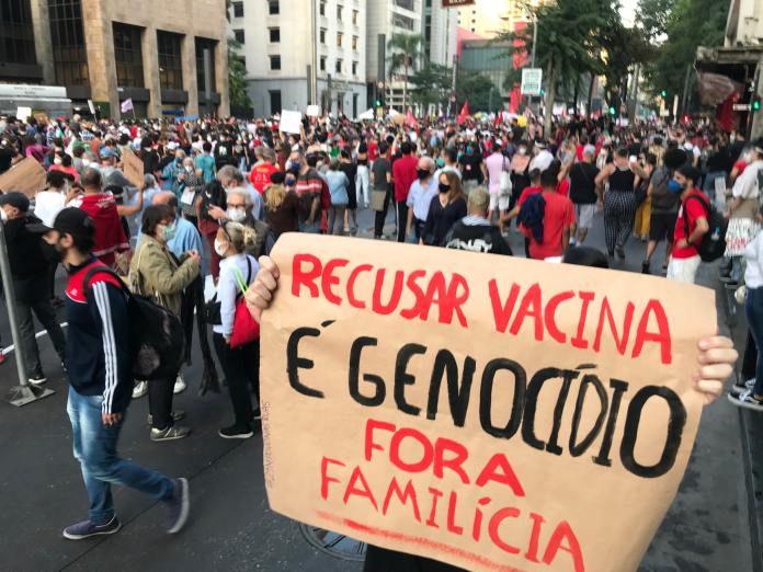 Manifestações contra Bolsonaro ganham caráter partidário