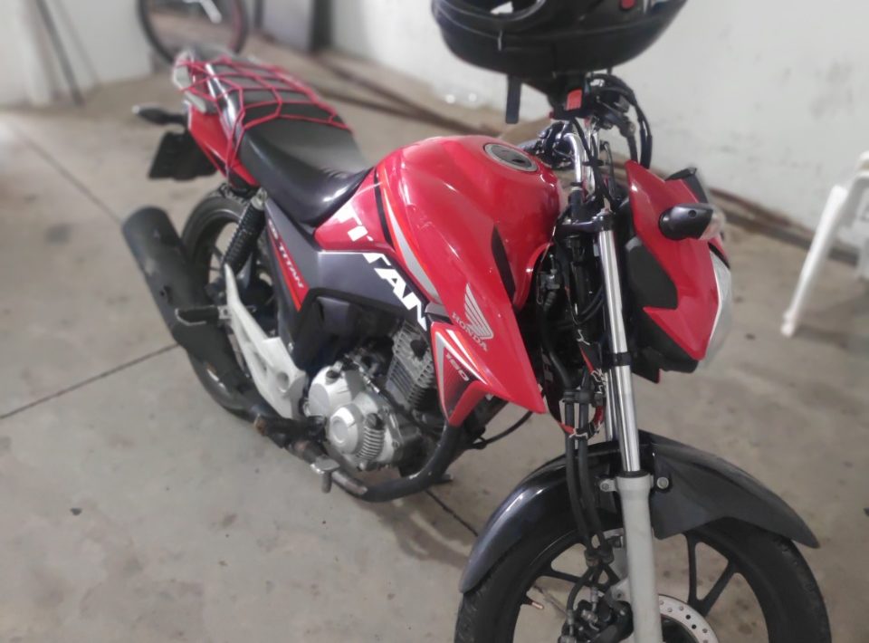 PM prende desempregado após furto de motocicleta