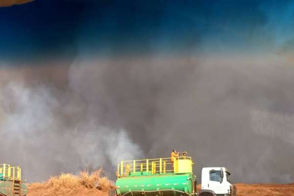 Queimadas cobrem de fumaça cidades do interior