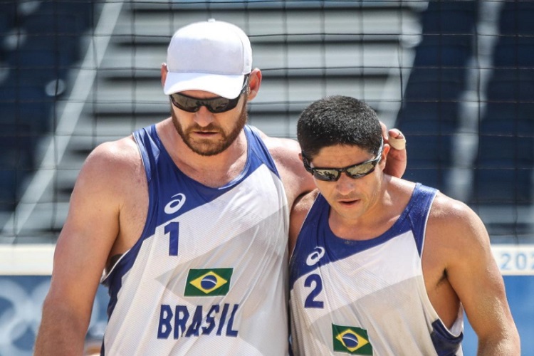 Brasil fica sem medalha no vôlei de praia nas Olimpíadas
