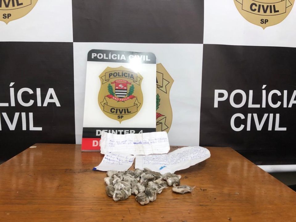 Ações da Dise detêm quatro por tráfico de drogas