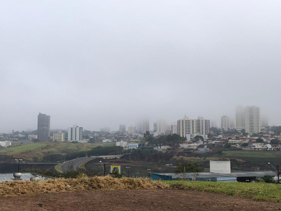 Município tem queda na temperatura após bater 35°C