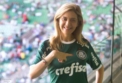 Após empilhar títulos, Leila Pereira inicia nova presidência no Palmeiras