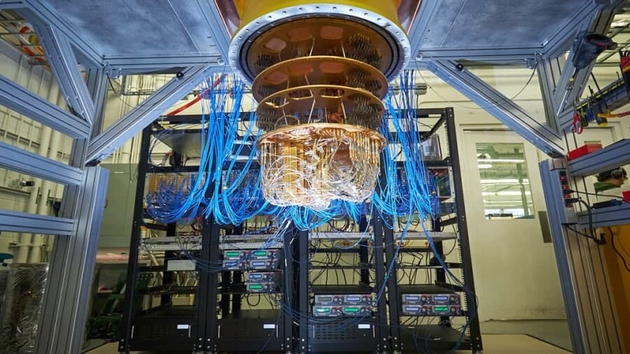 Computador quântico do Google cria ‘cristal do tempo’