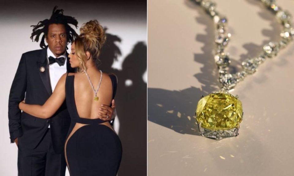 Beyoncé ostenta diamante de US$ 30 milhões da Tiffany’s