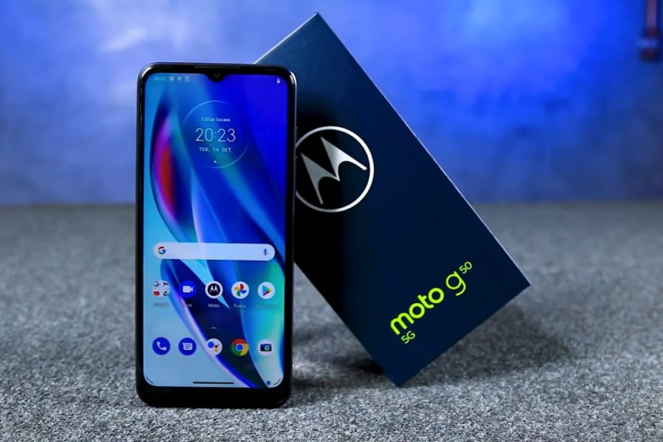 Motorola lança Moto G50 5G no Brasil por R$ 1,8 mil