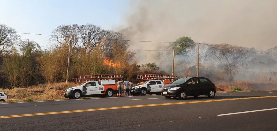 Life restabelece conexão logo após incêndio