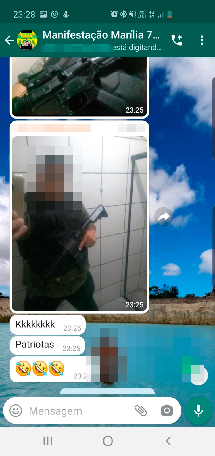 Bolsonaristas indicam que irão levar armas ao ato do dia 7 em Marília