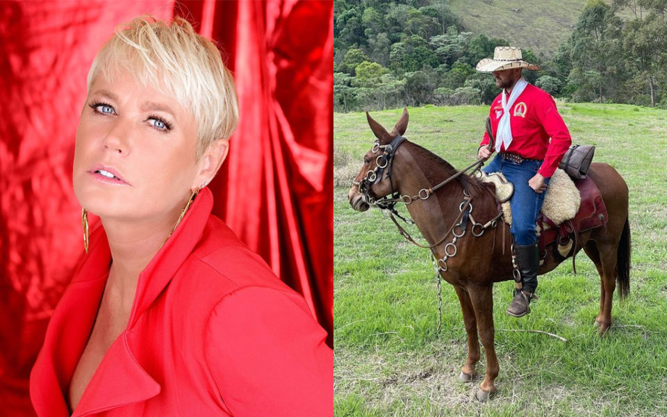 Xuxa critica Zé Neto por usar burro em romaria