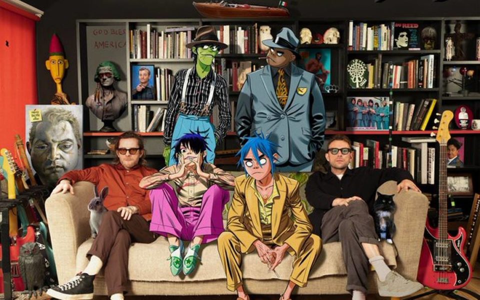 Banda Gorillaz ganhará filme de animação na Netflix