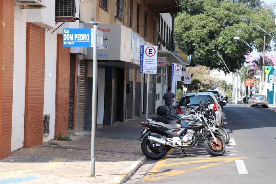 Câmara vota mudanças para motos na Zona Azul