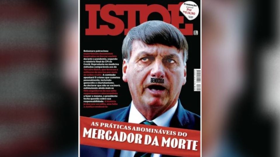 Justiça encerra inquérito sobre revista que comparou Bolsonaro a Hitler