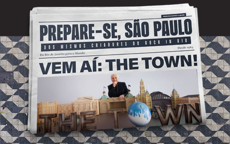 Roberto Medina anuncia novidades do The Town em SP