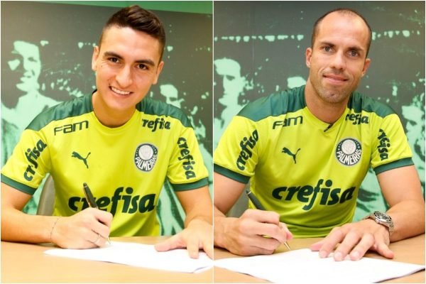 Palmeiras anuncia as contratações de Atuesta e Marcelo