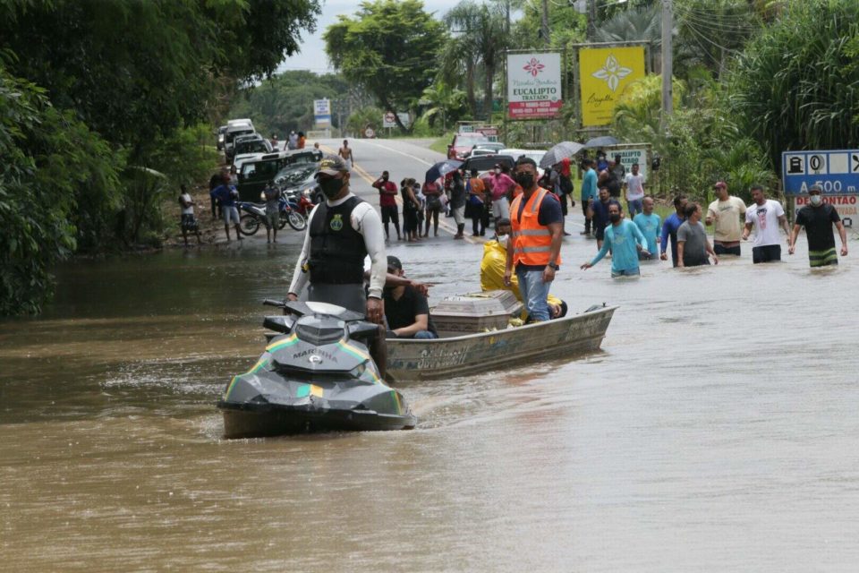 Já são 116 as cidades afetadas pelas chuvas na Bahia