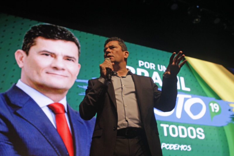 Pré-candidatura faz Moro crescer nas redes sociais