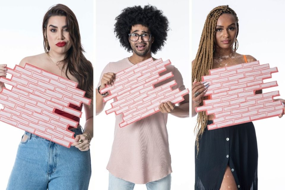 Luciano, Naiara e Natália disputam o primeiro paredão do BBB