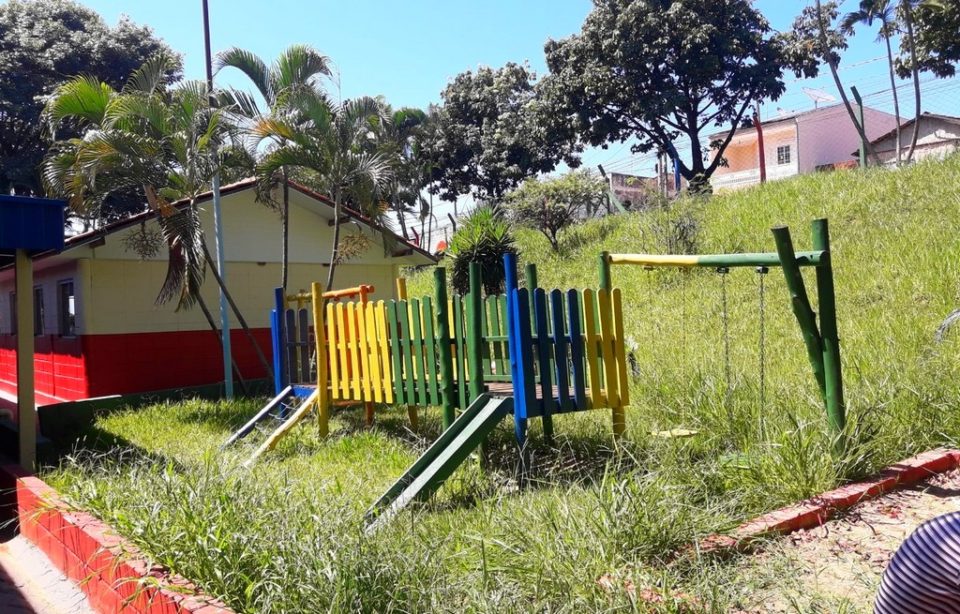 Mato alto em escola e posto de saúde revolta parte da população