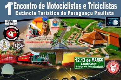 Encontro de motociclistas vai ajudar Santa Casa de Paraguaçu