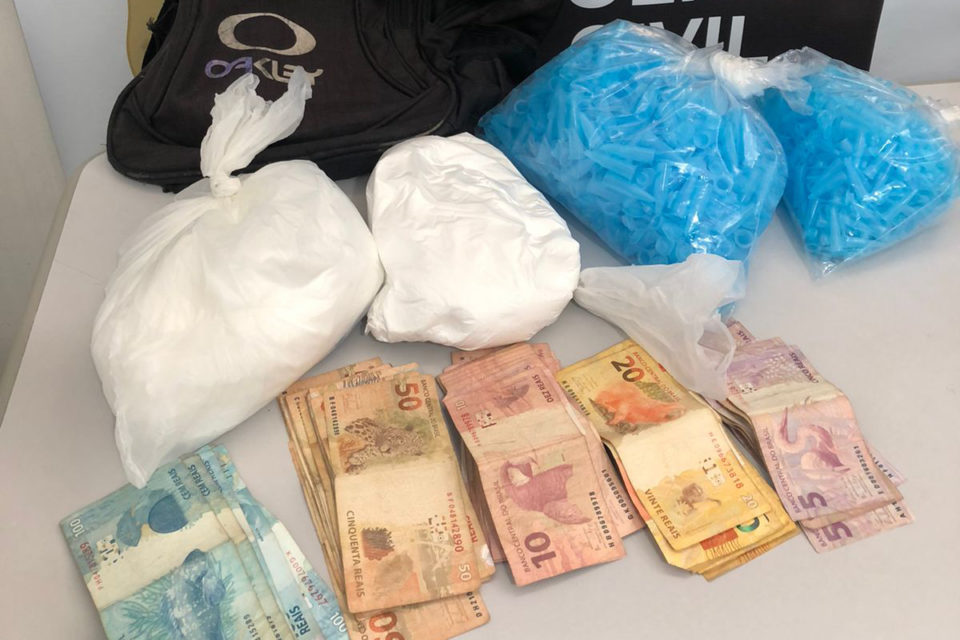 DIG prende rapaz com 1,5 quilo de cocaína no São Bento