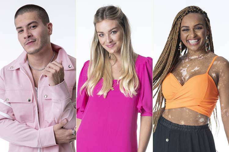 Arthur Aguiar, Bárbara e Natália estão no paredão do ‘BBB 22’