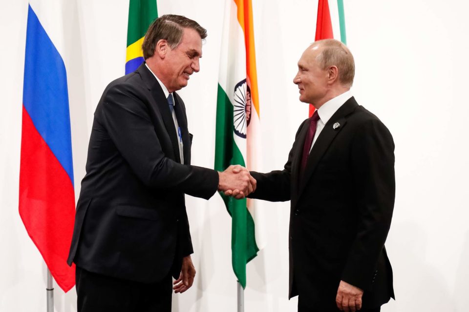 Bolsonaro teve de fazer PCR para reunião com Putin