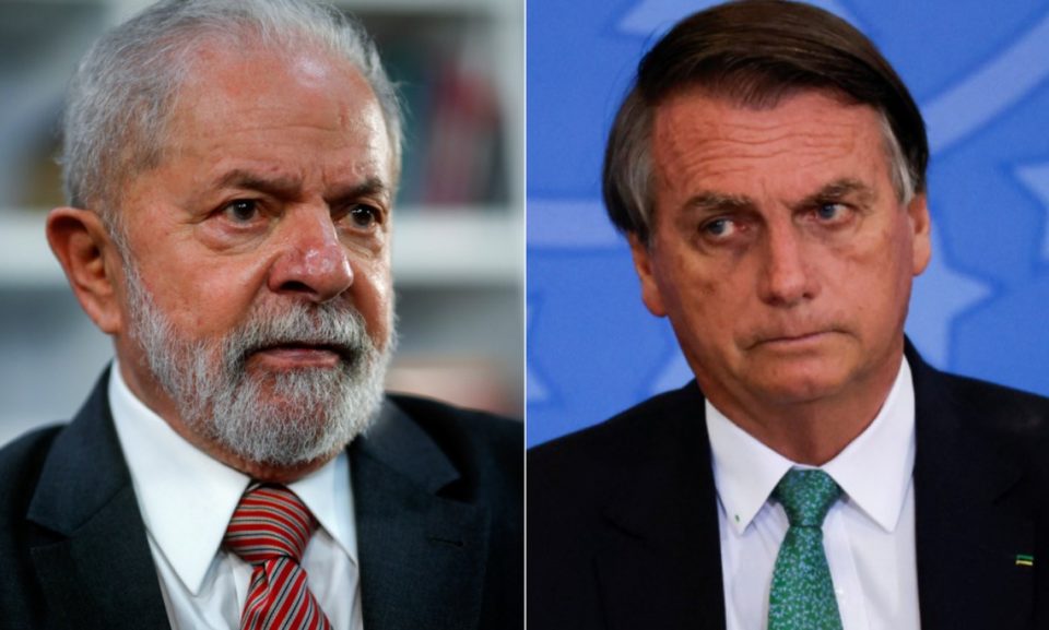 No Rio, Lula tem 39% e Bolsonaro, 31%, diz pesquisa