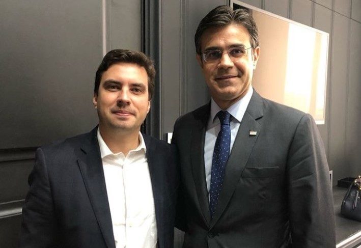 Rodrigo Garcia e Vinicius anunciam obra da nova Etec/Fatec