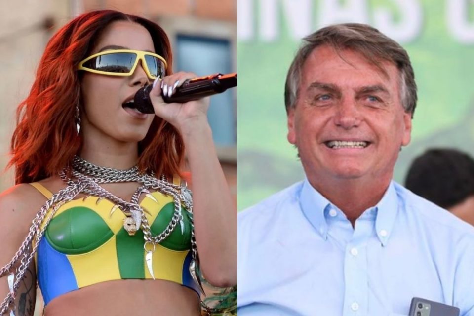 Anitta bloqueia conta de Jair Bolsonaro no Twitter