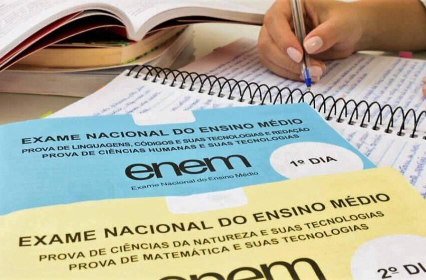 Provas do Enem 2022 serão aplicadas em novembro