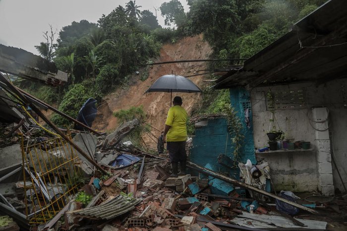 Desastres são efeito extremo do fenômeno La Niña