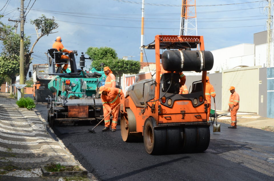 Cidade contrata empréstimo de R$ 14,9 mi para asfalto