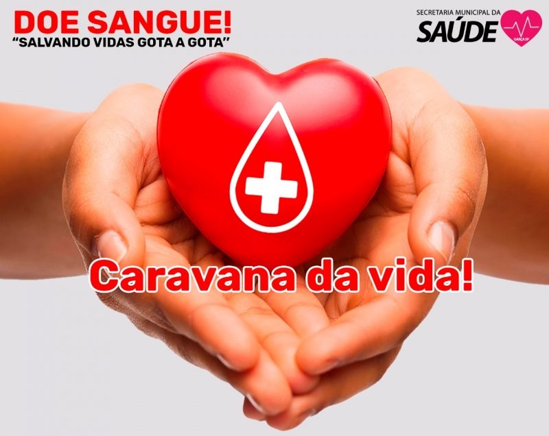 Caravana traz garcenses para doar sangue em Marília