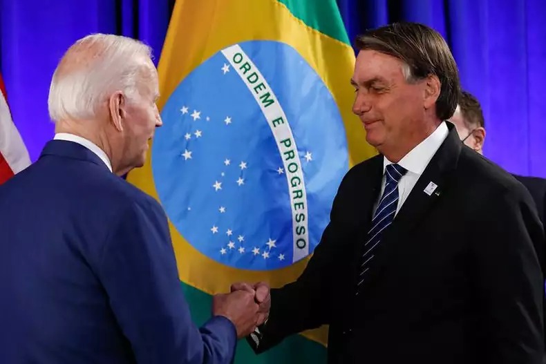 Bolsonaro reitera que conversa com Joe Biden foi ‘muito boa’