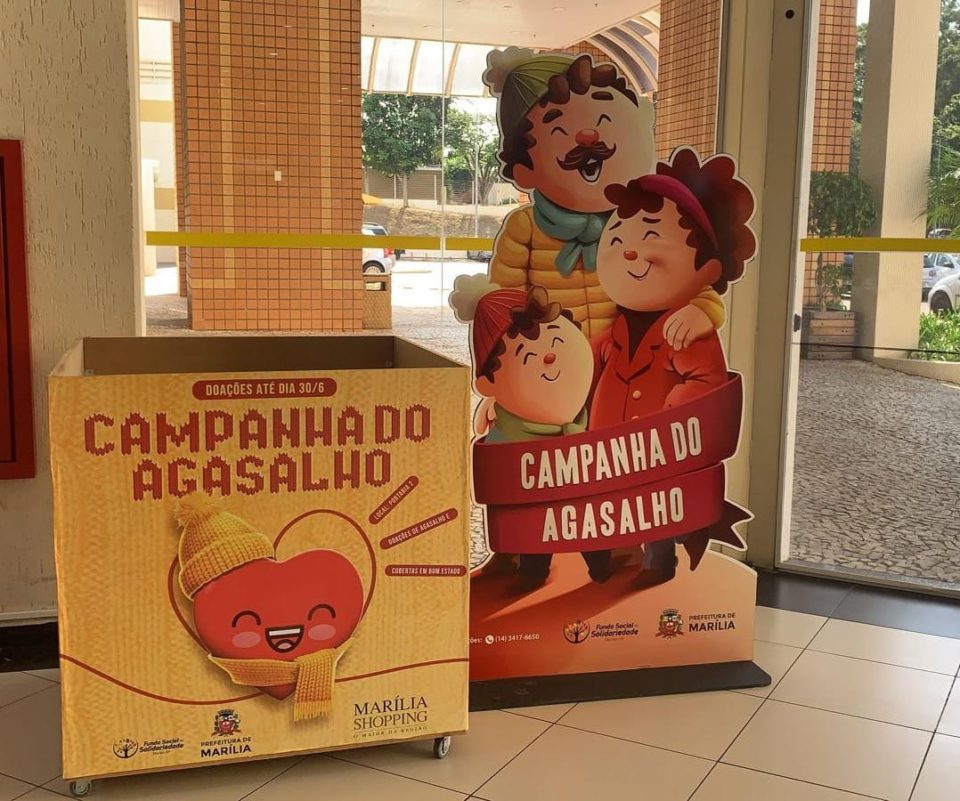 Campanha do Agasalho segue até o próximo dia 30 de junho